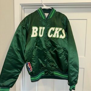 STARTER Green Bomber Jacket